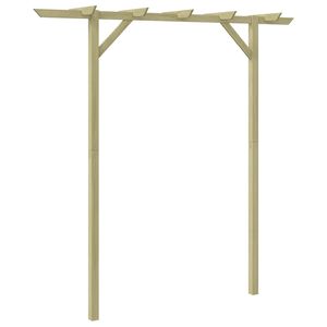 vidaXL Vrtna pergola 205x40x203 cm lesena