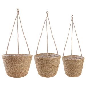 vidaXL 3 kos Naravna &Oslash;26 x 19 cm 100% morska trava