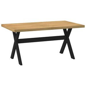vidaXL Jedilna miza NOAIN 160x90x75 cm trdna borovina