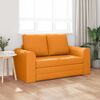 vidaXL Sofa postelja 60cm Temno rumena blago