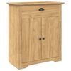 vidaXL Kopalni&scaron;ka omarica BODO Medeno rjava 70 x 35 x 80 cm