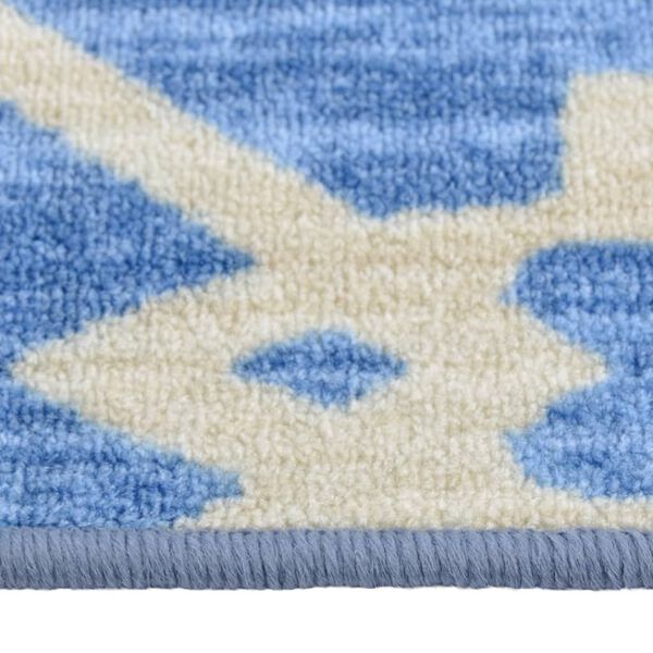 vidaXL Tepih tekač moder 80x350 cm