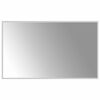 vidaXL LED kopalni&scaron;ko ogledalo z ogledalom Transparentno 100 x 60 cm