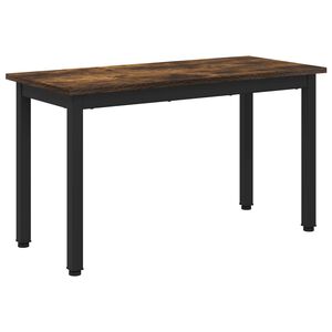 vidaXL klop Dimni hrast 80 x 35 x 45 cm Inženirski les