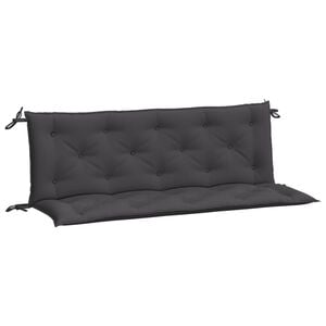 vidaXL Blazina za vrtno klop 2 kosa antracit 150x50x7cm oxford tkanina