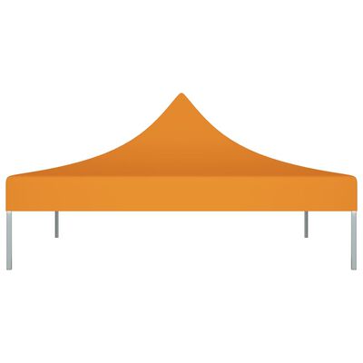 vidaXL Streha za vrtni šotor 2x2 m oranžna 270 g/m²
