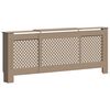 vidaXL Pokrov za radiator MDF 205 cm