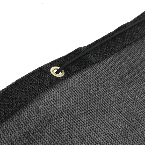 vidaXL Mreža za prikolico HDPE 3,5x5 m črna