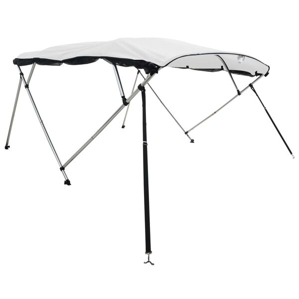 vidaXL Bimini tenda s 4 loki in stranicami 243x(200-213)x137 cm
