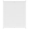 Plise Harmonika Zavese velikost 100 x 150 cm Bele barve
