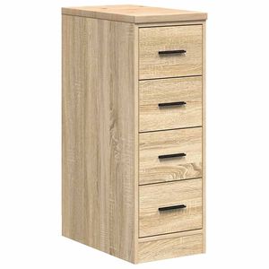 vidaXL Garažna omara za shranjevanje 30x51x85 cm trdna borovina