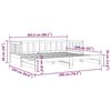 vidaXL Izvlečna dnevna postelja bela 80x200 cm trdna borovina