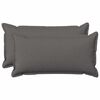 vidaXL Prevleka za blazino 2 kos HOUTEN Svetlo siva 40 x 70 cm