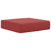 vidaXL Zunanja sedežna blazina vinsko rdeča 40 x 40 x 8 cm