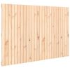 vidaXL Stensko posteljno vzglavje 166x3x110 cm trdna borovina