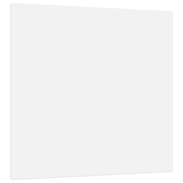 vidaXL Raztegnjeno platno 12 kosov belo blago in trdna borovina