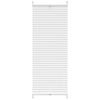 Plise Harmonika Zavese velikost 50 x 100 cm Bele barve