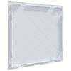 vidaXL Dostopni paneli Bela 40 x 40 cm ABS plastika