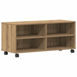 vidaXL TV omarica 90 x 35 x 40.5 cm Rjava Inženirski les