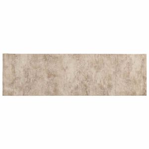vidaXL Kuhinjska preproga Bež beton 150 x 45 cm 100% poliamid Pralna