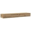vidaXL Posteljni predali Umetni hrast 150 x 36,5 x 16,5 cm