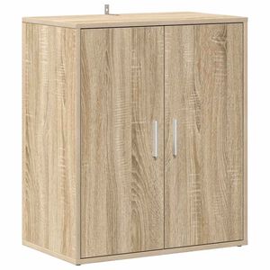 vidaXL Omarica za čevlje sonoma hrast 60x35x70 cm iverna plo&scaron;ča