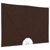 vidaXL Balcony Privacy Screen Pravokotna 200 x 300 cm Poliester Rjava