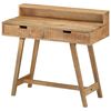 vidaXL Pisalna miza 100x45x90 cm robusten mangov les