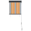 vidaXL Zunanje rolo senčilo 60x250 cm rumeno in modro