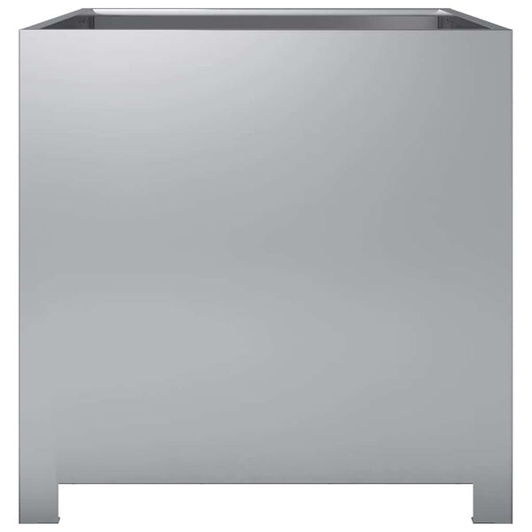 vidaXL Vrtno korito 50x50x50 cm pocinkano jeklo