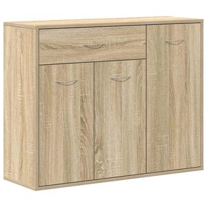 vidaXL Komoda sonoma hrast 88x30x70 cm iverna plo&scaron;ča