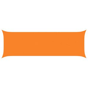 vidaXL Sončno platno Oranžna 6 x 2 m 100% poliester Oxford