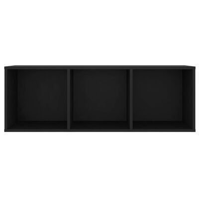 vidaXL TV omarica črna 107x35x37 cm iverna plošča