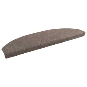 vidaXL Samolepilni stopni&scaron;čni tepihi 15 kos 80 x 24,5 x 3,5 cm moka