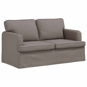 vidaXL Kavč Taupe 144 x 80 x 85 cm blago