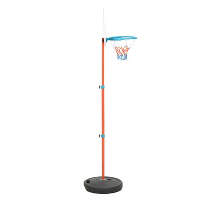 vidaXL Prenosni košarkarski komplet nastavljiv 133-160 cm