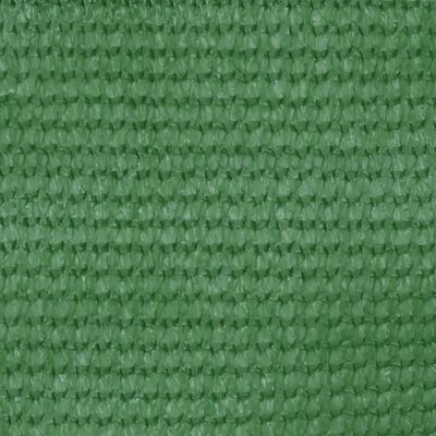 vidaXL Balkonsko platno svetlo zeleno 75x600 cm HDPE