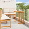 vidaXL Vrtnik Bistro Set 5 pcs Rjava Masiven les akacije
