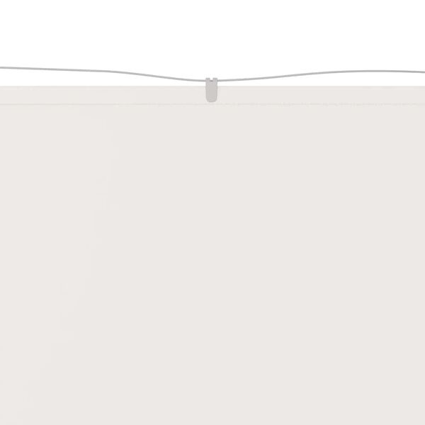vidaXL Vertikalna markiza bela 60x600 cm tkanina oxford