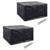 vidaXL Pokrivalo za vrtno pohi&scaron;tvo 2 kosa z 8 obročki 172x113 cm