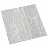 vidaXL Deske za talne obloge Svetlo siva in bela. 5,11 m&sup2; 55 kos PVC
