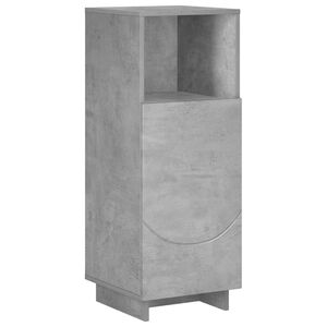 vidaXL Kopalni&scaron;ka omarica Betonsko siva 36.5 x 38 x 95 cm