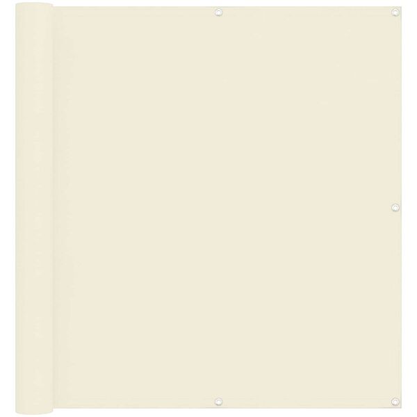 vidaXL Balconska mreža PU premazan oxford alu