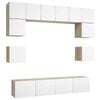 White_and_sonoma_oak