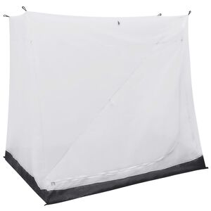 vidaXL Univerzalna spalnica za &scaron;otor siva 200x180x175 cm
