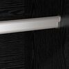 vidaXL Omara 2 pcs Črna Orehovina 50 x 50 x 200 cm Konstruiran les