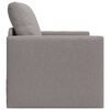 vidaXL Sofa postelja Taupe 74 x 77 x 81 cm blago