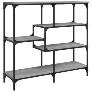 vidaXL Konzolna mizica siva sonoma 103x32x95 cm inženirski les