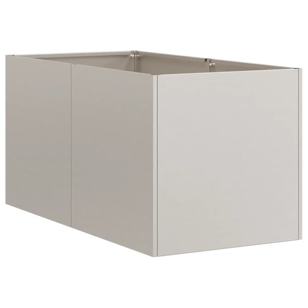 vidaXL Planter Rusty 40x80x40 cm Vremensko odporno jeklo