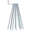 vidaXL Lučke za novoletno jelko 400 LED lučk modre 400 cm